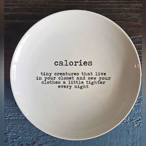 Humorous Ceramic Plate